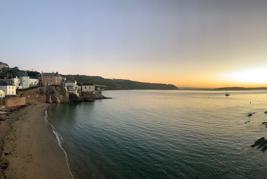 Cawsand at Sunset