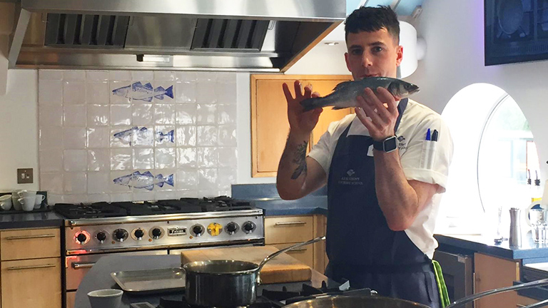 A seafood and shellfish day at Rick Stein’s Cookery School in Padstow