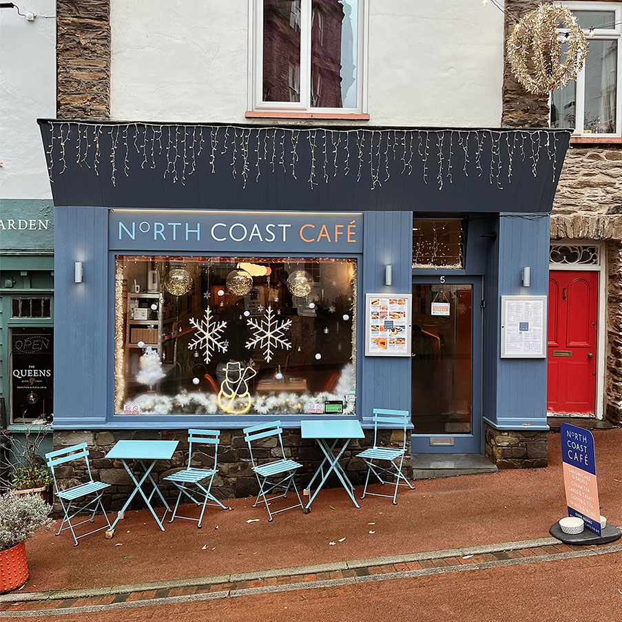 The North Coast Café in Lynton