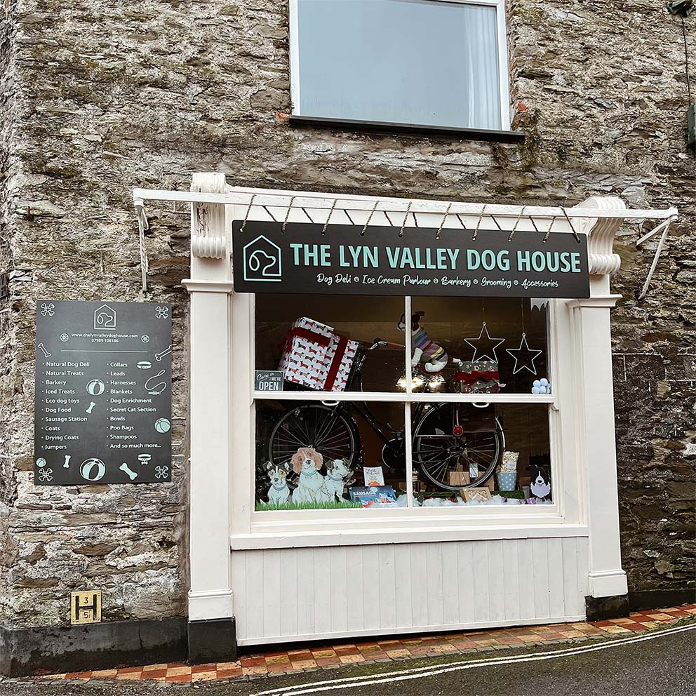 The Lyn Valley Dog House in Lynton