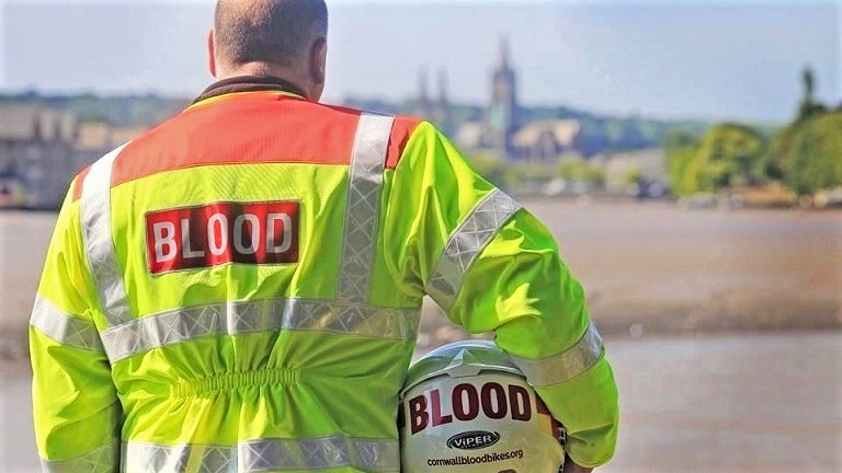 Boutique Retreats Supports Cornwall Blood Bikes