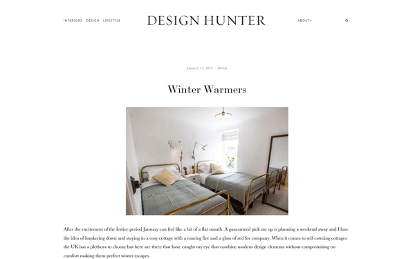 Design Hunter - January 2014