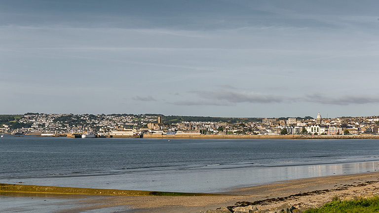 A few from Long Rock Beach in Penzance overlooking the town and Mount's Bay