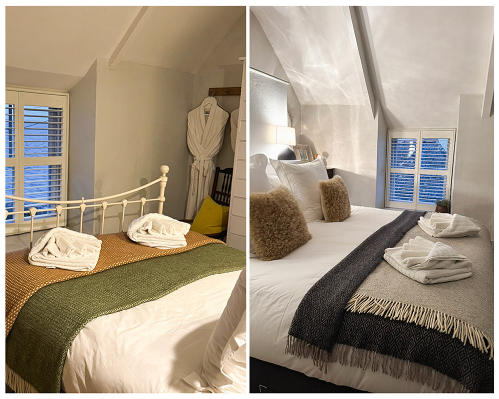 The stunning bedrooms of Crabbers, Mousehole