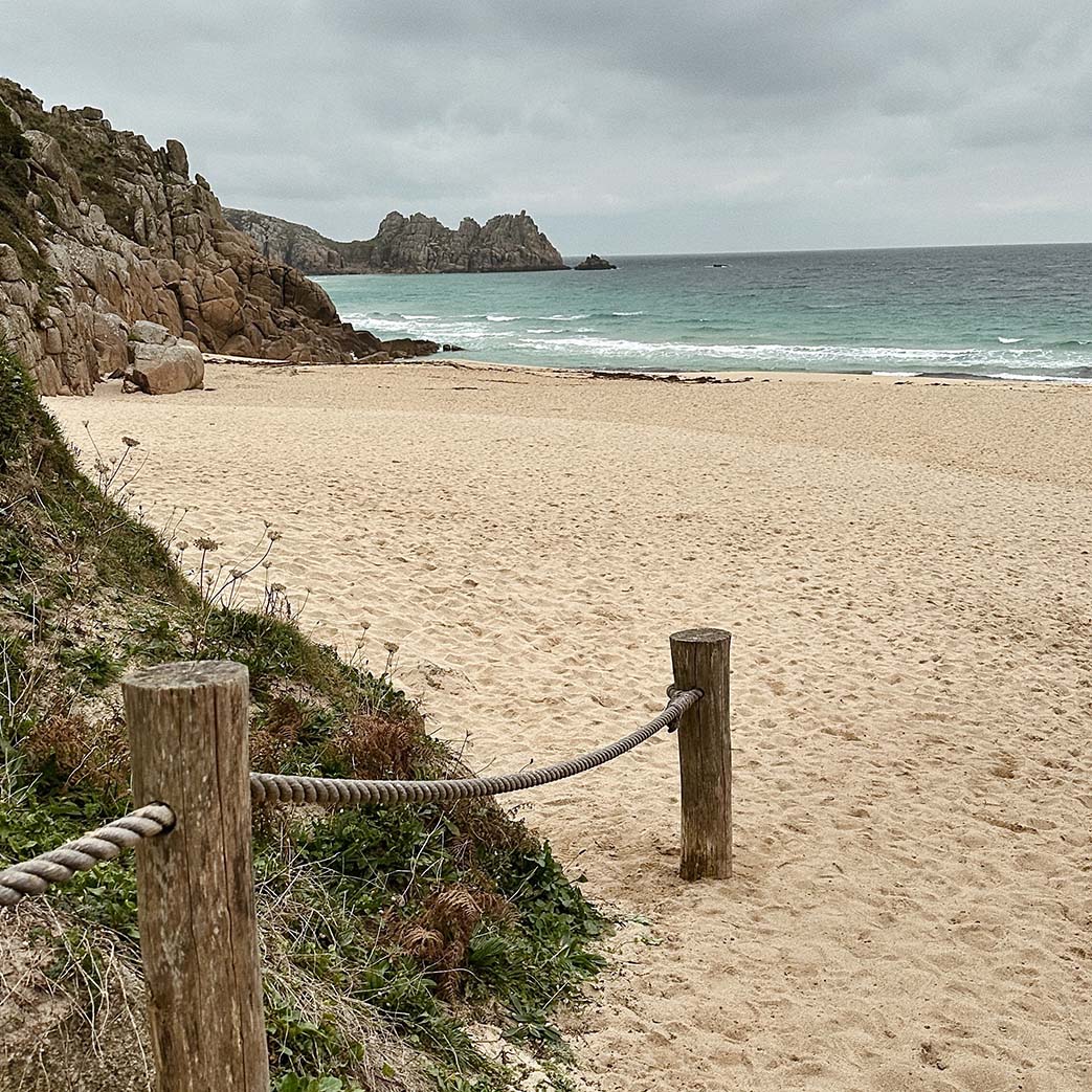 Porthcurno Beach 