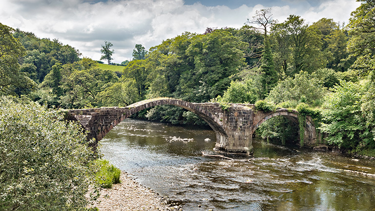 Cromwell Bridge in the Forest of Bowland